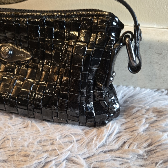 Elliott Lucca Woven Black  Leather bag - Picture 8 of 16